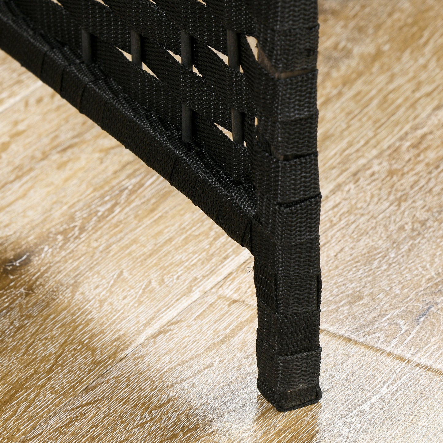 HOMCOM 6 Panel Folding Room Divider, Freestanding Privacy Screen for Living Room, Bedroom and Office, 240 x 170cm, Black