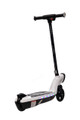 Prizm Kids 12V Electric Scooter with Flashlights and Headlight (White)