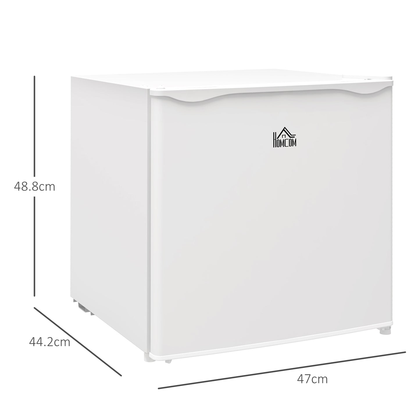 HOMCOM 35L Mini Freezer, -24 to -14 Temperature - White
