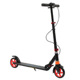 Scooter For Adult & Teens,3 Height Adjustable Easy Folding Red - LiamsBargains.co.uk