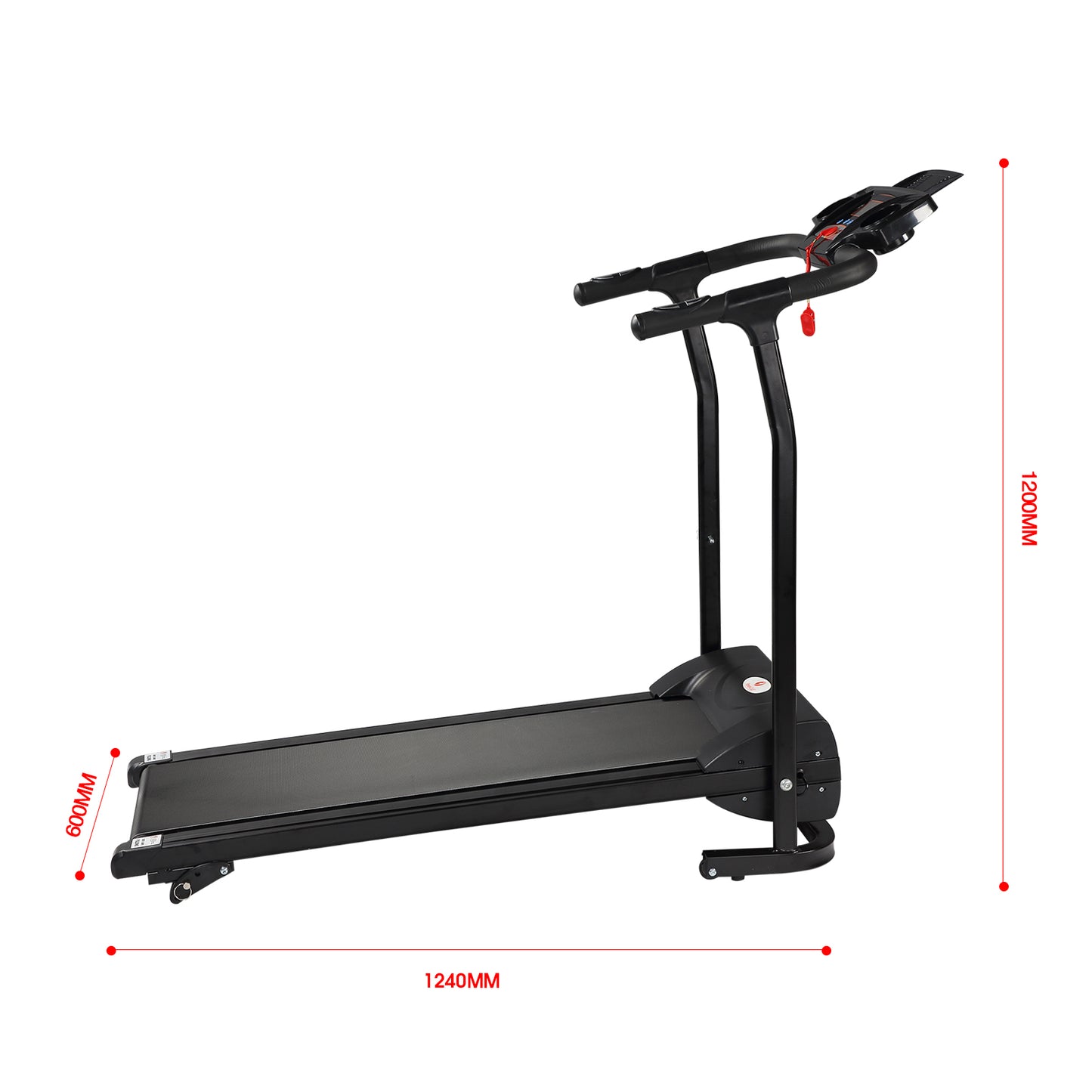 Electric Treadmill Motorised Running Machine - LiamsBargains.co.uk
