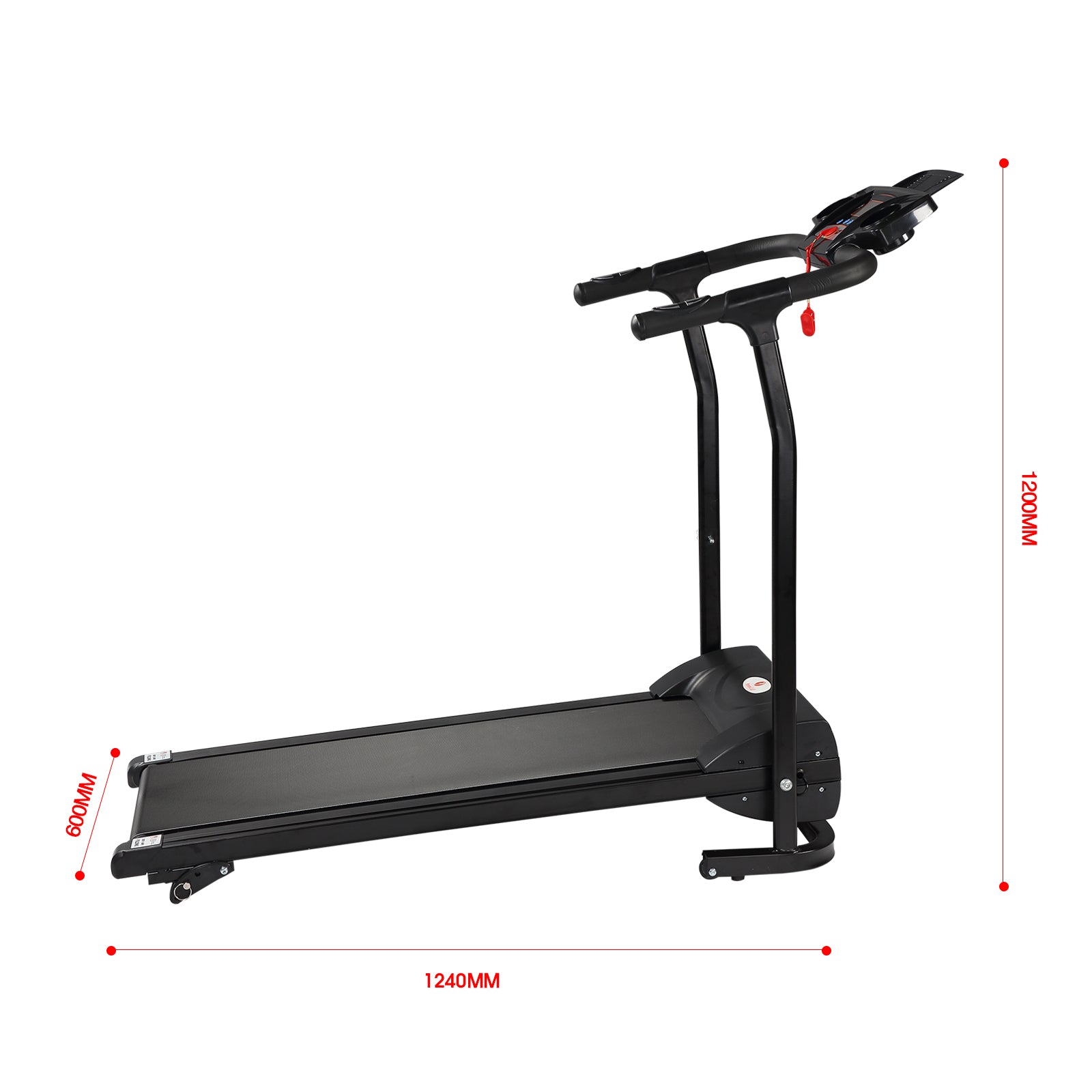 Electric Treadmill Motorised Running Machine - LiamsBargains.co.uk