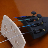 3/4 Acoustic Violin Case Bow Rosin Natural