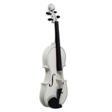 4/4 Acoustic Violin Case Bow Rosin White - LiamsBargains.co.uk