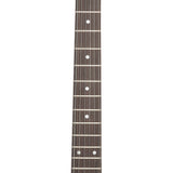 Glarry GTL Semi-Hollow Electric Guitar F Hole HS Pickups Rosewood Pickguard Wine Red