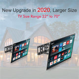 32-70 Inch Double Pendulum Large Base TV Stand Wall Bracket Tmds-101 Bearing 50Kg