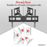 TMSS-104 32"-70" Corner Full Motion Articulating TV Wall Mount Bracket Max Weight 50Kg VESA 600*400