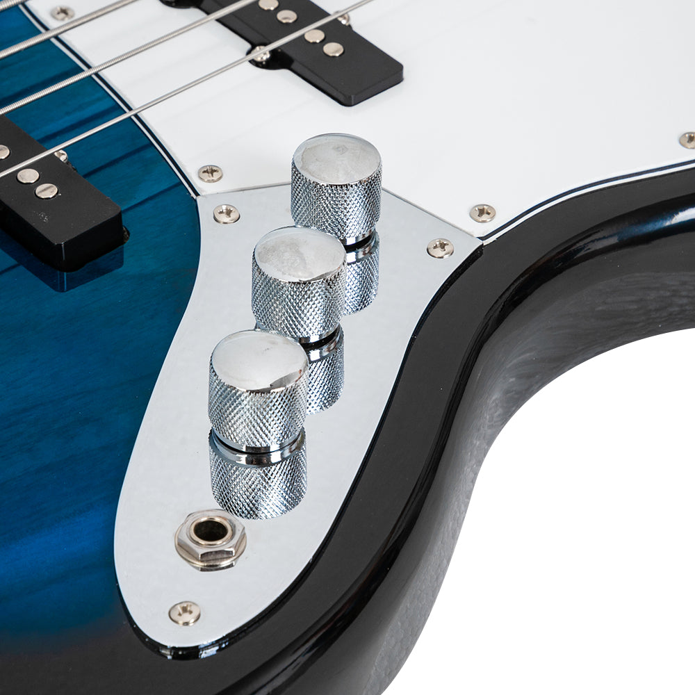 Glarry Electric GJazz Bass Guitar Cord Wrench Tool Blue