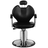 Reclining Barber Chair Hair Styling Salon Beauty