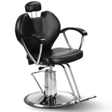 Reclining Barber Chair Hair Styling Salon Beauty