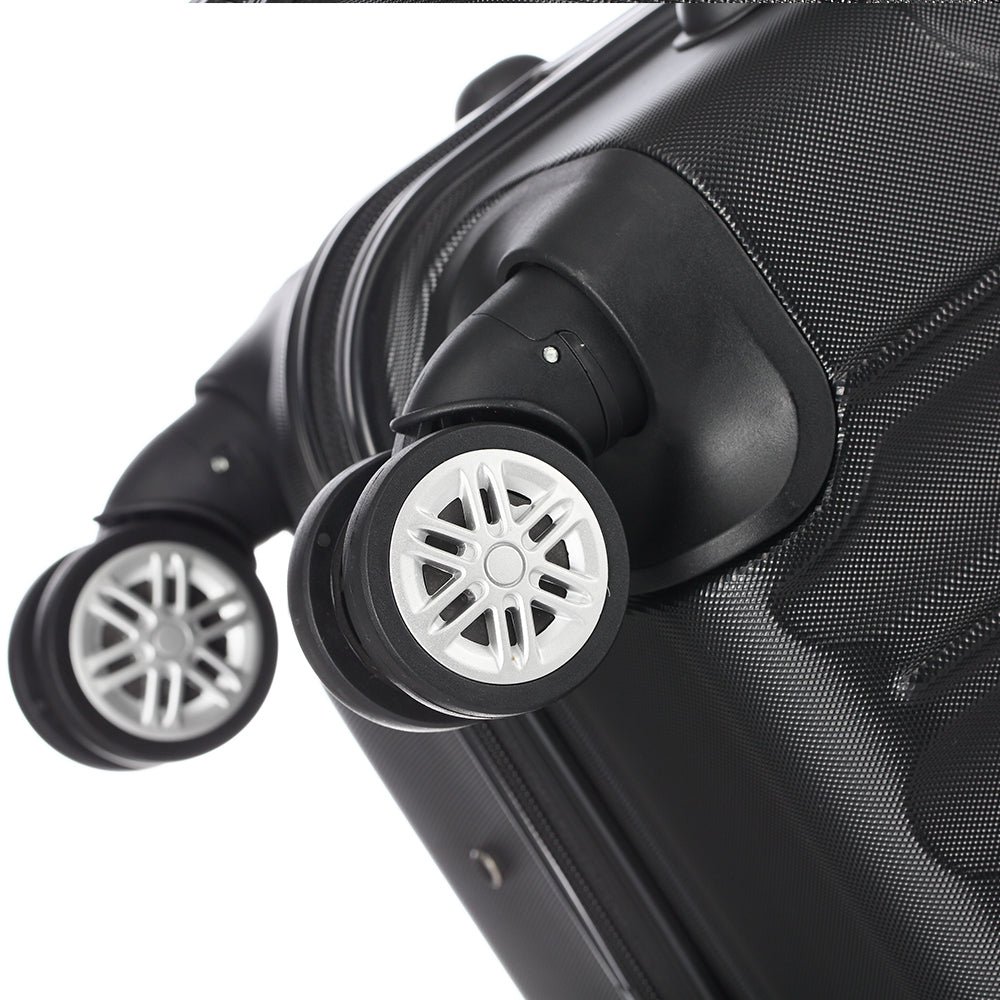 3-in-1 Multifunctional Large Capacity Traveling Storage Suitcases Black