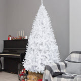 6FT Iron Leg White Christmas Tree with 400 Branches