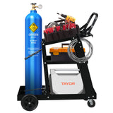 Professional Welding Cart Plasma Cutting Machine without Drawer - Black