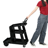 Professional Welding Cart Plasma Cutting Machine without Drawer - Black