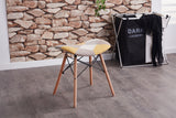 Coloured Bench Wood Surface Wood Legs Light Weight Cool Colour Hot sale modern design restaurant stool coffee chair dining for hotel home furniture