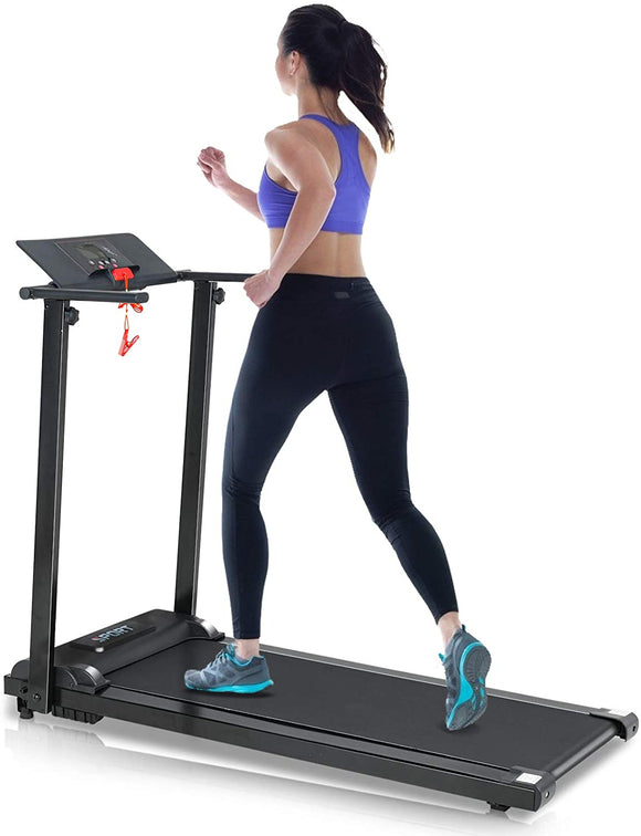 Folding Treadmill for Home, Portable Electric Treadmill Walking machine with LCD Display & Low Noise Motor,Good for walking & Jogging for Home Gym