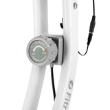 FitnessClub Exercise Bike with Resistance Bands and LCD Monitor