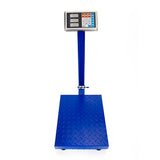 300KG/661lb LCD Digital Personal Floor Postal Platform Scale Blue
