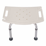 1.35MM Simple Bath Chair White