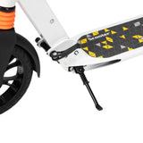Scooter For Adult and Teens,3 Height Adjustable Easy Folding Double Shock Absorber White - LiamsBargains.co.uk