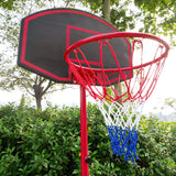 Portable Removable Adjustable Teenager Basketball Rack Black & Red - LiamsBargains.co.uk