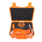 1100lb Salvage Magnetic Set Orange Drop-Resistant PP Plastic Box   Magnet   Rope   Gloves   Glue