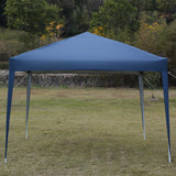 3 x 3m Practical Waterproof Right-Angle Folding Tent Top Quality - Blue