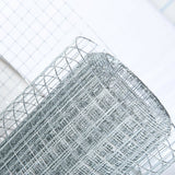Galvanized Welded Wire Mesh Chicken Rabbit Silver Fence Roll Size: 24"x6m; Mesh size: 1"x1"