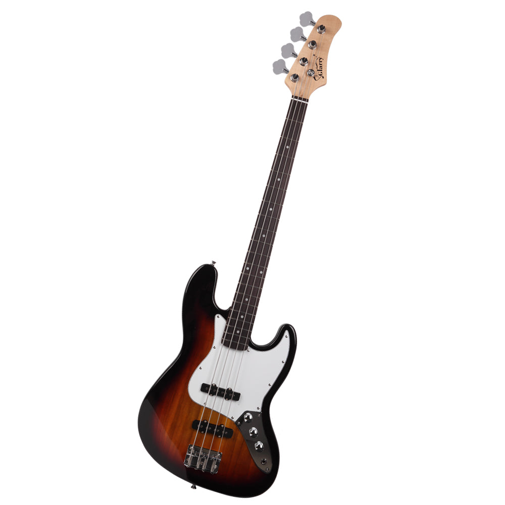 Glarry Electric GJazz Bass Guitar Cord Wrench Tool Sunset Color