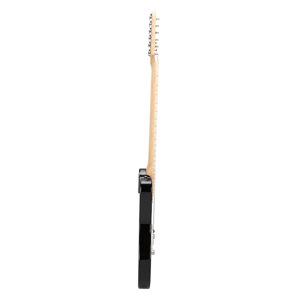 Glarry GTL Maple Fingerboard Electric Guitar Bag Strap Plectrum Connecting Wire Spanner Tool Sunset