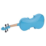 4/4 Acoustic Violin Case Bow Rosin Sky Blue