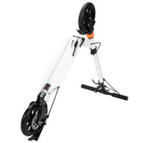 Scooter For Adult and Teens,3 Height Adjustable Easy Folding Double Shock Absorber White - LiamsBargains.co.uk