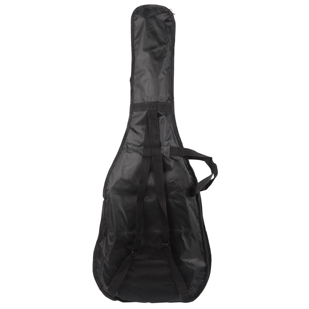 Glarry GST Rosewood Fingerboard Left Hand Electric Guitar Bag Strap Paddle Rocker Cable Wrench Tool Sunset Colour