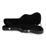 Glarry ST High Grade Electric Guitar Hard Case Microgroove Flat Surface Straight Flange - Black