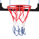 Wall Mount Clear Basketball Backboard with Basketball & Pump Maximum Applicable Ball Diameter 5" - LiamsBargains.co.uk