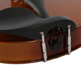 1/2 Acoustic Violin Case Bow Rosin Natural