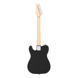 Glarry GTL Maple Fingerboard Electric Guitar Bag Strap Plectrum Connecting Wire Spanner Tool Black