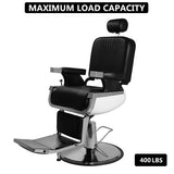 All Purpose Recline Hydraulic Barber Chair Heavy Duty Salon Spa Beauty Equipment Black