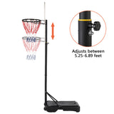 Portable and Removable Youth Basketball Stand Indoor and Outdoor Basketball Stand / Hoop - LiamsBargains.co.uk