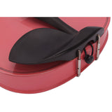 4/4 Acoustic Violin Case Bow Rosin Pink