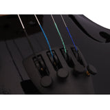 4/4 Acoustic Violin Case Bow Rosin Complete Kit- Black