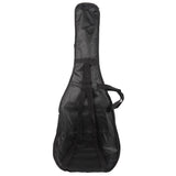 Glarry GST-E Electric Guitar Bag Shoulder Strap Pick Whammy Bar Cord Wrench Tool Black