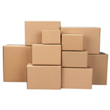 100 Corrugated Paper Boxes 6x4x4"（15.2*10*10cm）Yellow