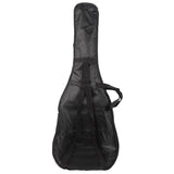 Glarry 170 Electric Guitar Novice Guitar Bag Strap Paddle Rocker Cable Wrench Tool Black