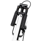 Scooter For Adult and Teens,3 Height Adjustable Easy Folding Double Shock Absorber White - LiamsBargains.co.uk