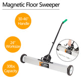 36" Magnetic Pick-Up Sweeper with Wheels