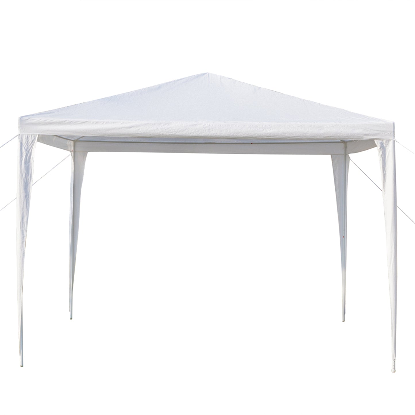 3 x 3m Waterproof Tent with Spiral Tubes - White