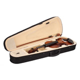 4/4 Acoustic Violin Case Bow Rosin Natural