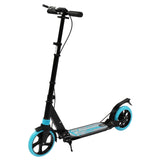Scooter For Adult and Teens,3 Height Adjustable Easy Folding Double Shock Absorber Light Blue - LiamsBargains.co.uk