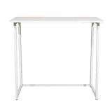 Simple Collapsible Computer Desk White